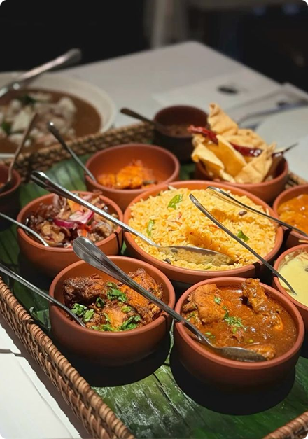 Biryani and kebabs served at House of Biryanis and Kebabs in Johns Creek